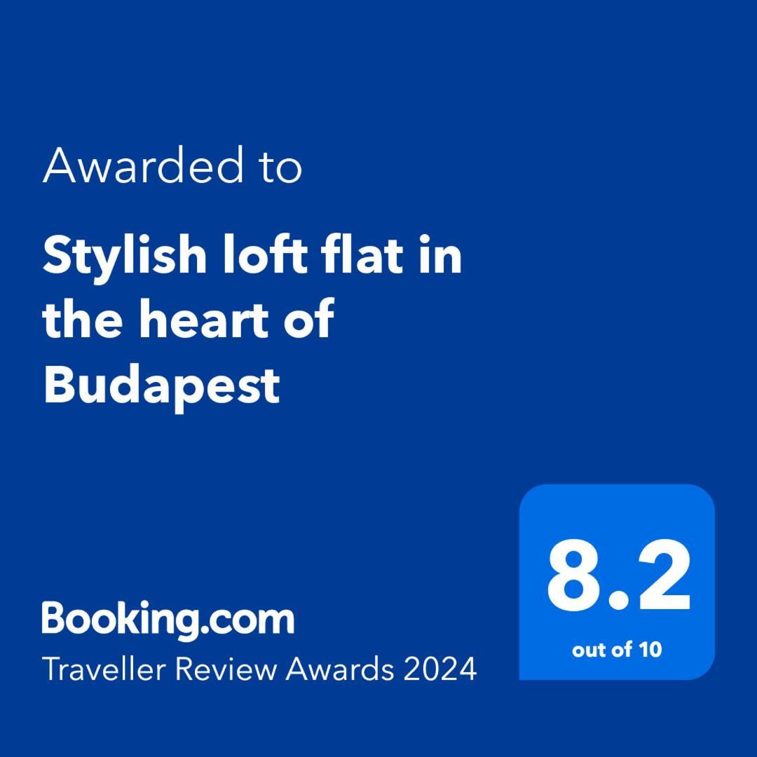 Stylish Loft Flat In The Heart Of Budapest Exterior photo